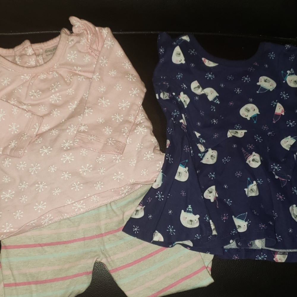 Baby Girl Winter Outfit Bundle